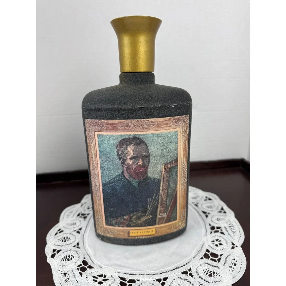 Vincent Van Gogh Self Portrait Decorative Bottle 